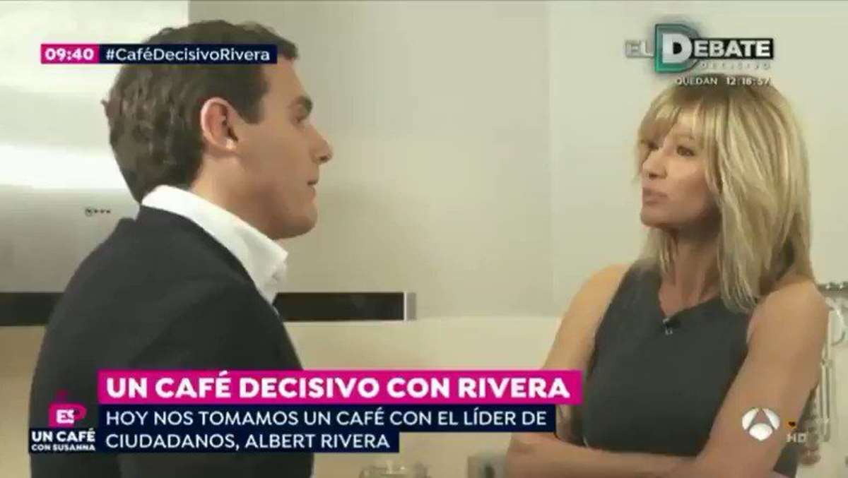 La Impactante Reacci N De Albert Rivera Cuando Susanna Griso Le