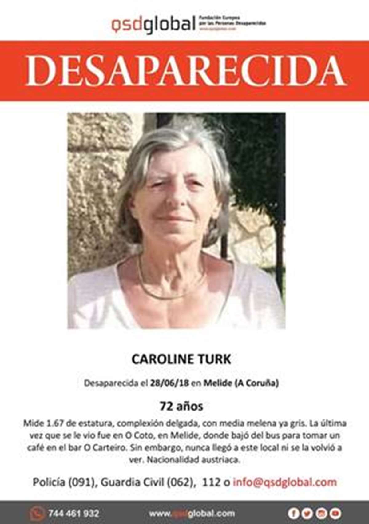 Investigan la desaparición de Caroline Turk, una peregrina austriaca ...