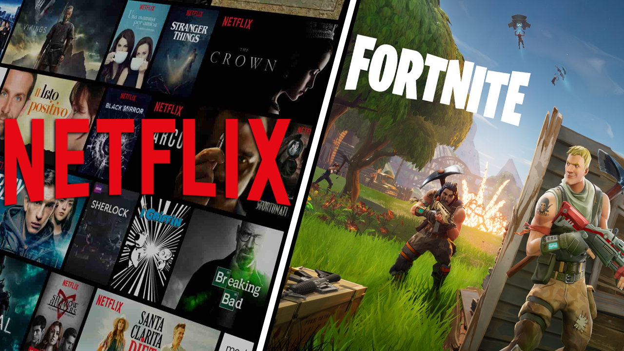 Fortnite es la competencia de Netflix